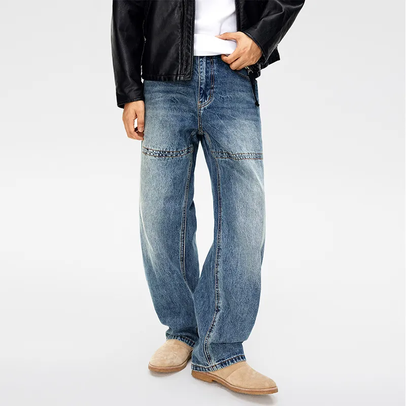 GTRG Jeans Unisex Medium Blue-2