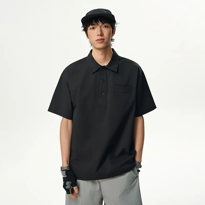 GTRG Polo Shirts Unisex Black-6