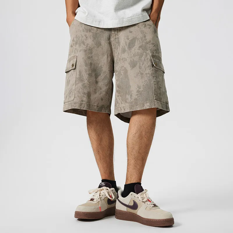 GTRG Casual Shorts Unisex Wasteland Yellow-6