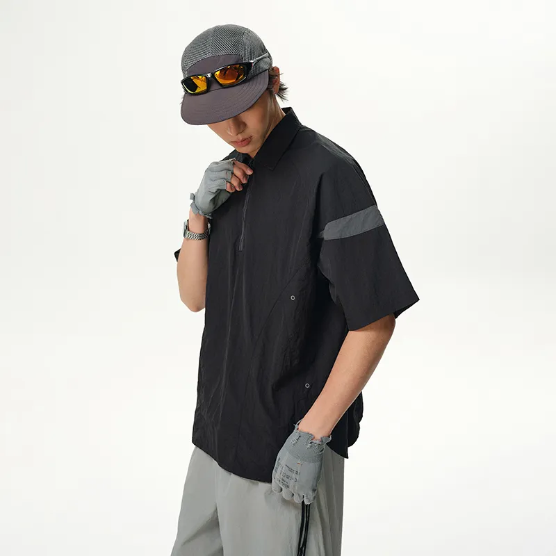 GTRG Polo Shirts Unisex Black-4