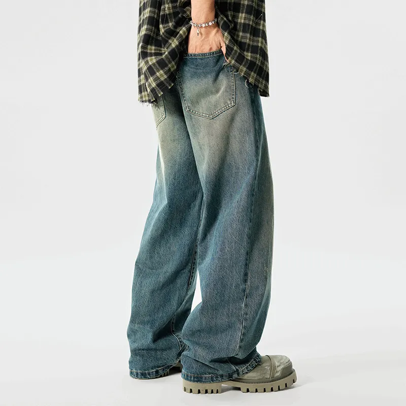 GTRG Jeans Unisex Vintage Green-7