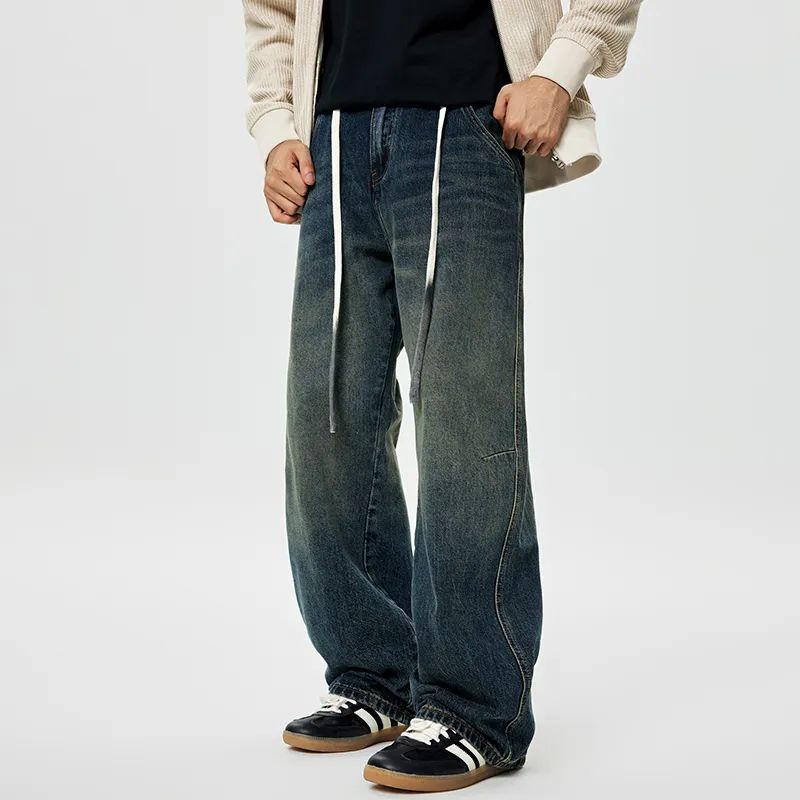 GTRG Jeans Unisex Vintage Blue-3
