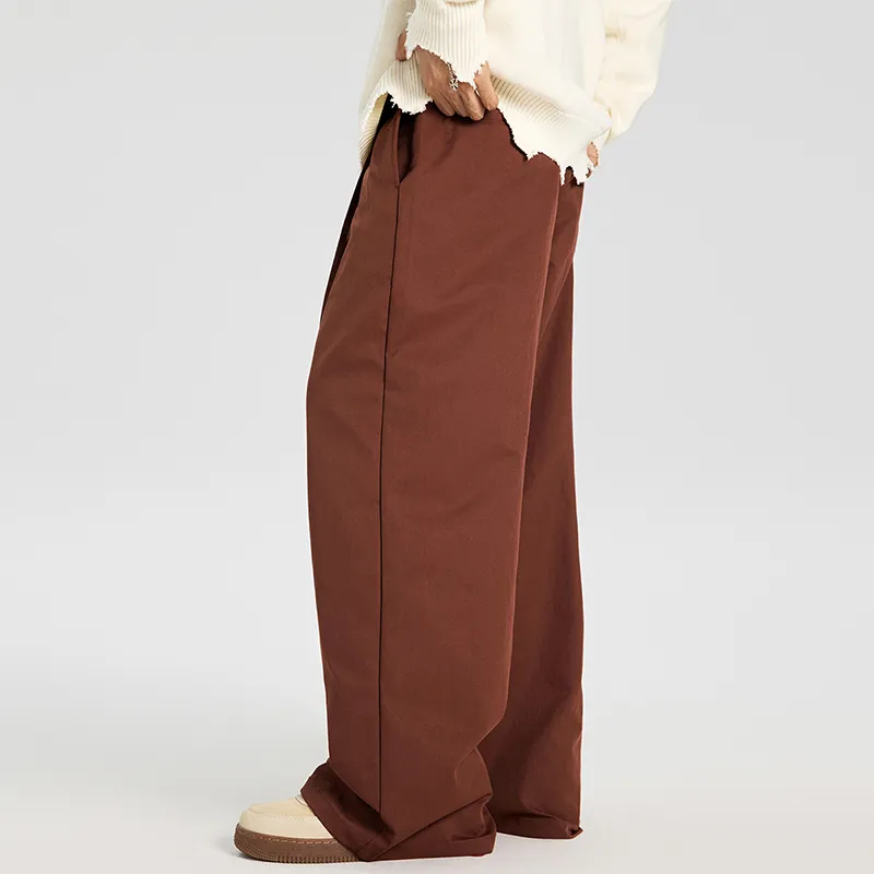 GTRG Casual Pants Unisex Rusty Red-7