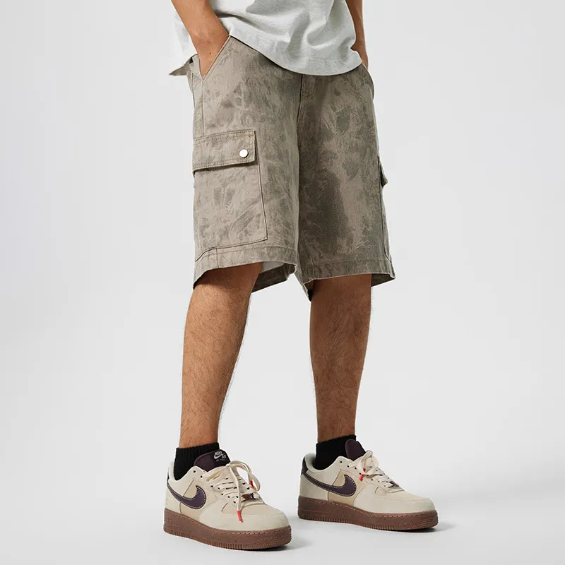GTRG Casual Shorts Unisex Wasteland Yellow-3