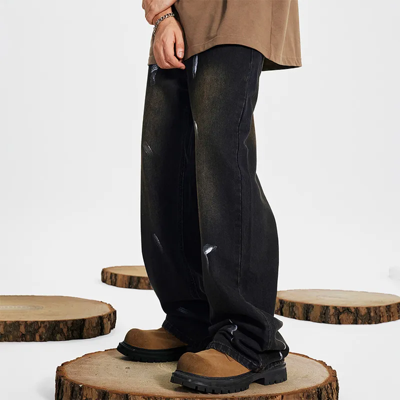 GTRG Jeans Unisex Dirty Mud Black-21