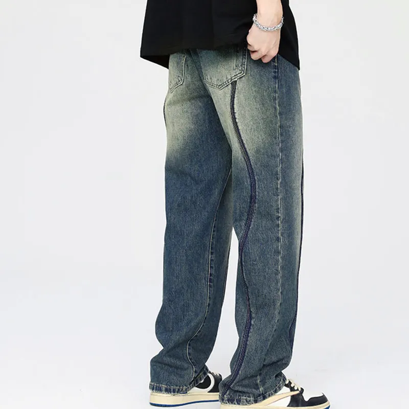 GTRG Jeans Unisex Vintage Blue-4