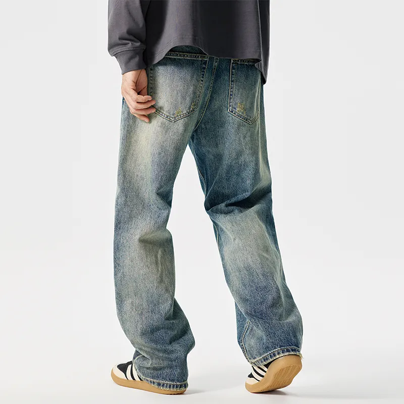 GTRG Jeans Unisex Ash Blue-4