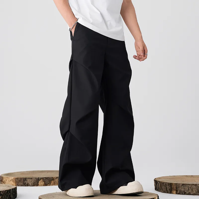 GTRG Casual Pants Unisex Black-3