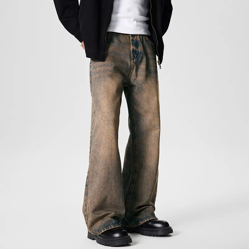 GTRG Jeans Unisex Caramel Brown-3