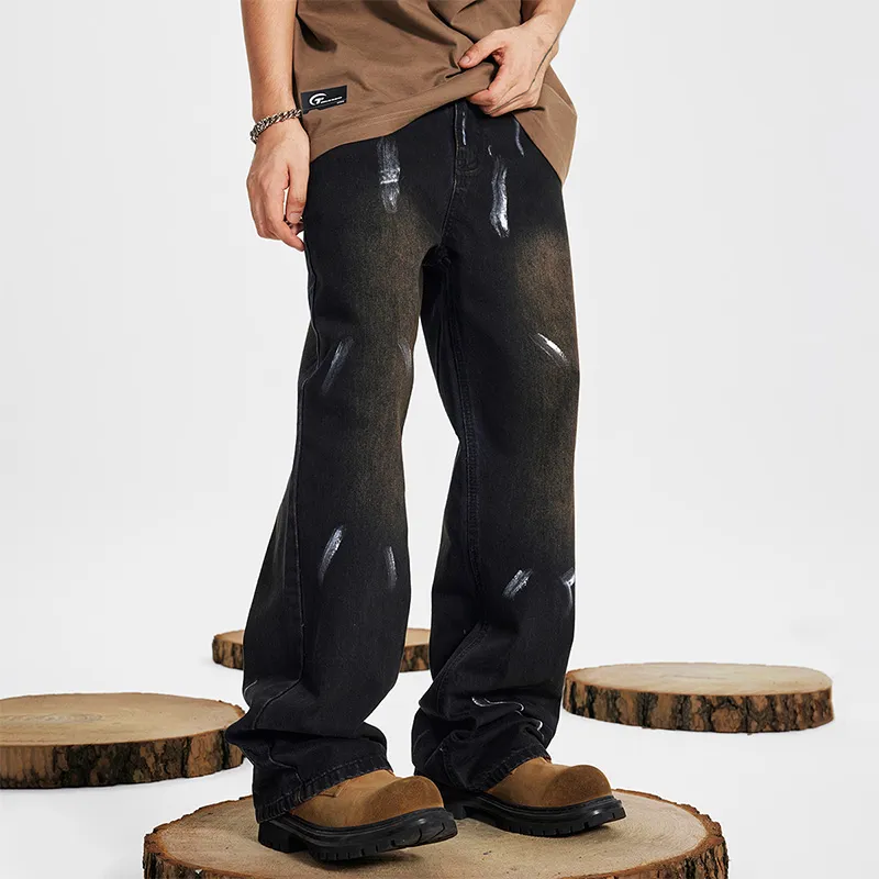 GTRG Jeans Unisex Dirty Mud Black-18