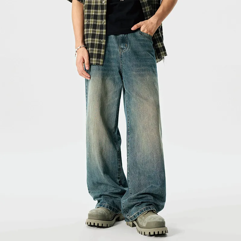 GTRG Jeans Unisex Vintage Green-2