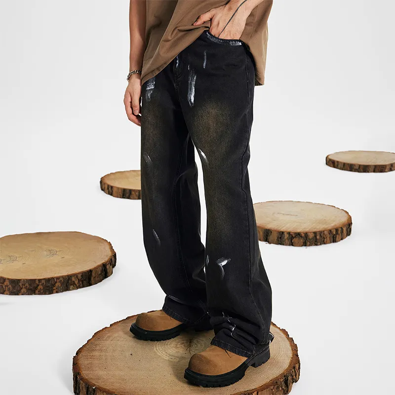 GTRG Jeans Unisex Dirty Mud Black-20