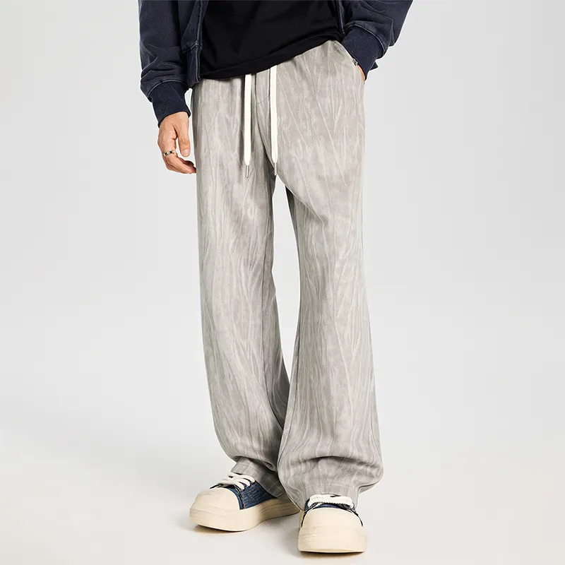 GTRG Casual Pants Unisex Heather Gray-2