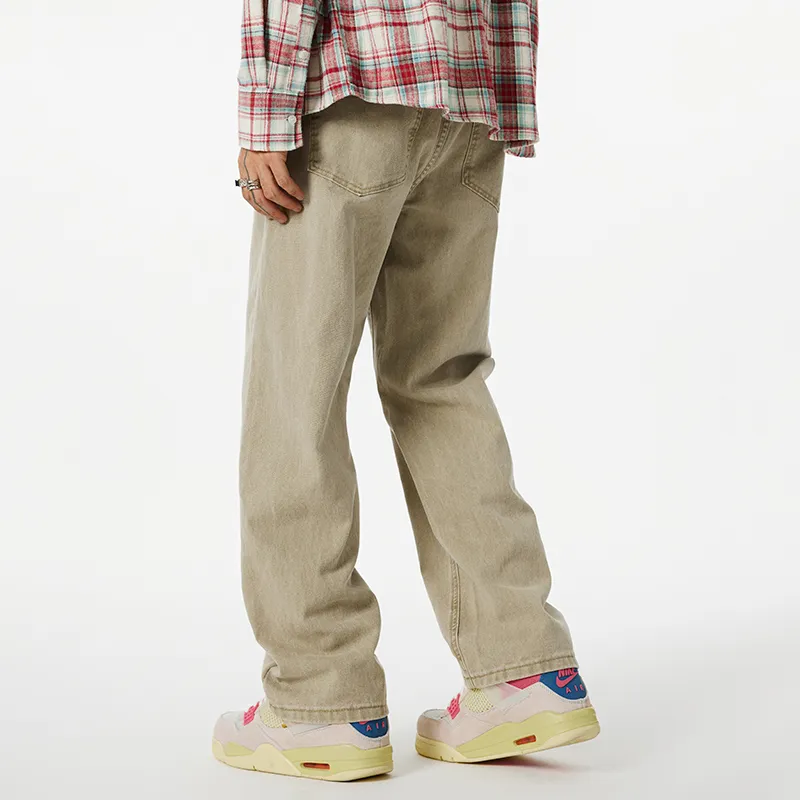 GTRG Jeans Unisex Khaki-6