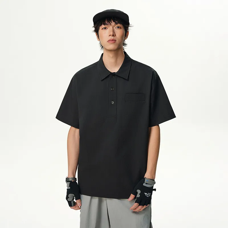 GTRG Polo Shirts Unisex Black-3