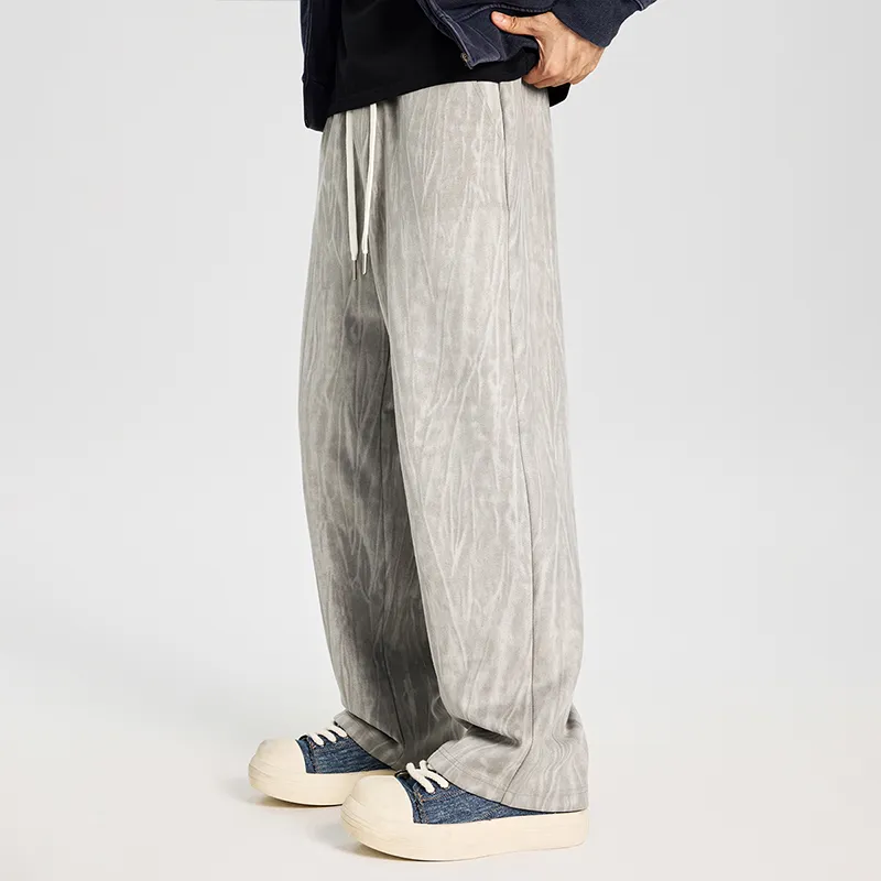 GTRG Casual Pants Unisex Heather Gray-3
