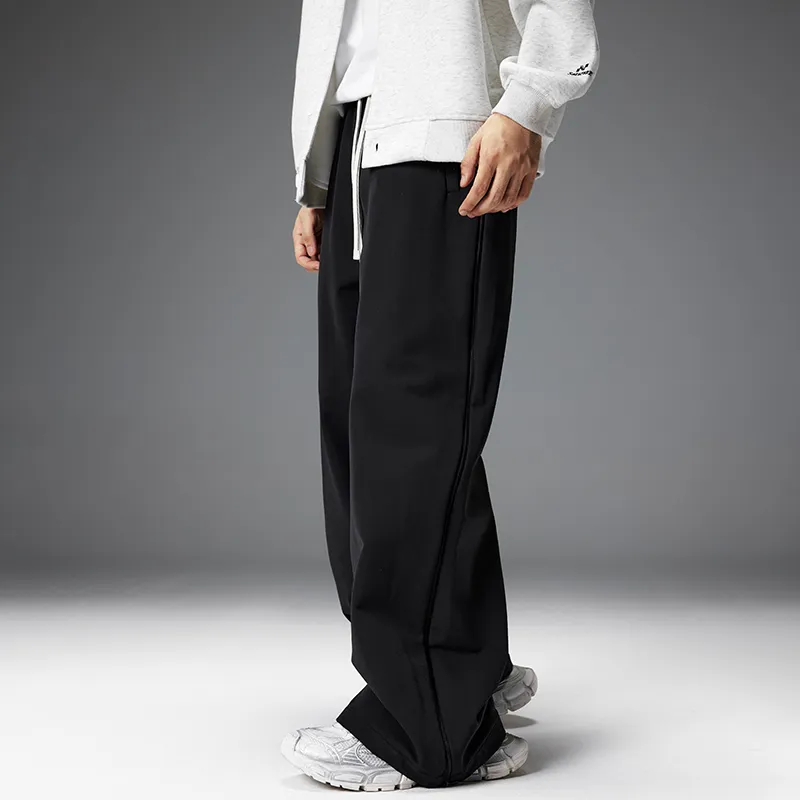 GTRG Casual Pants Unisex Black-3