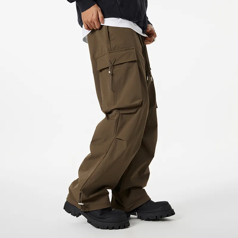 GTRG Cargo Pants Unisex Khaki-7