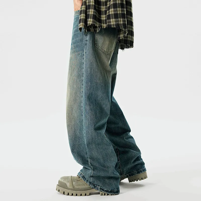 GTRG Jeans Unisex Vintage Green-5