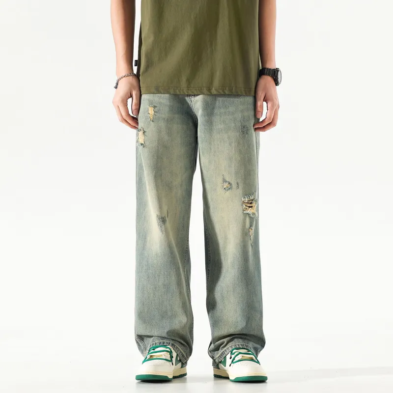 GTRG Jeans Men Yellow Mud-2