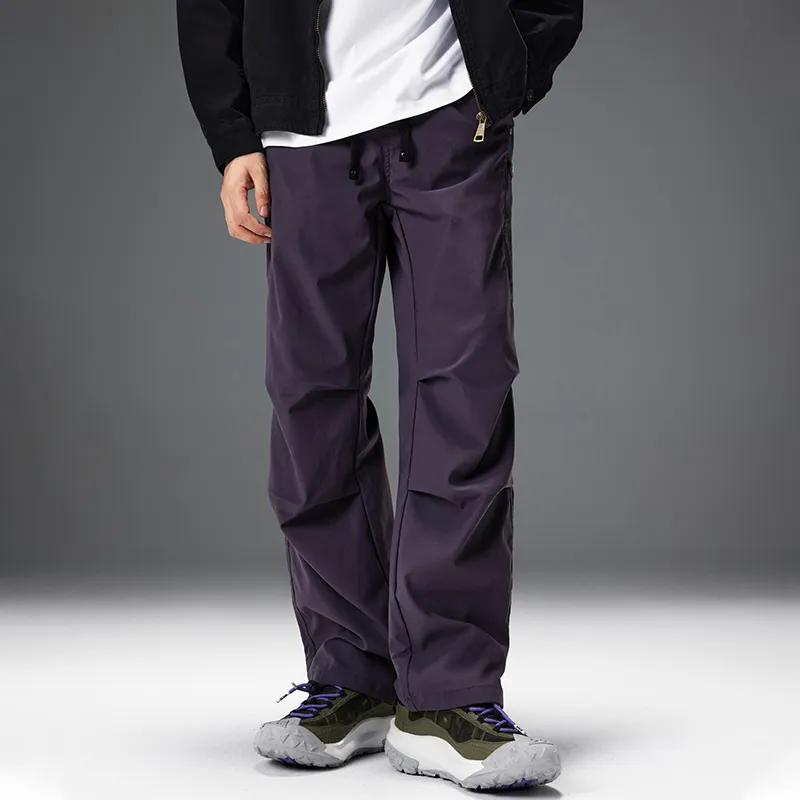 GTRG Casual Pants Unisex Purple-5
