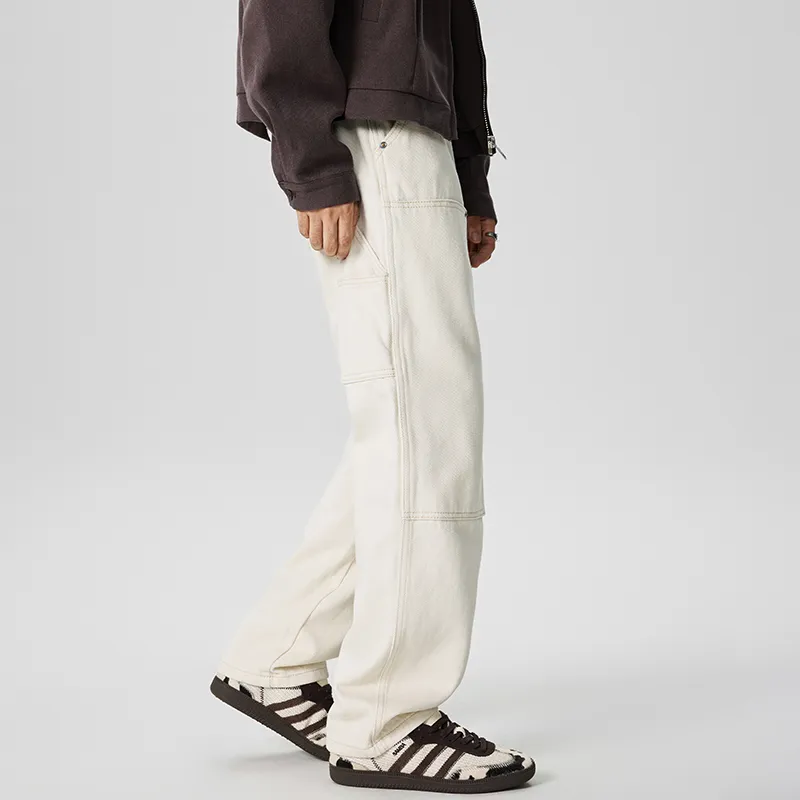 GTRG Jeans Unisex White-5