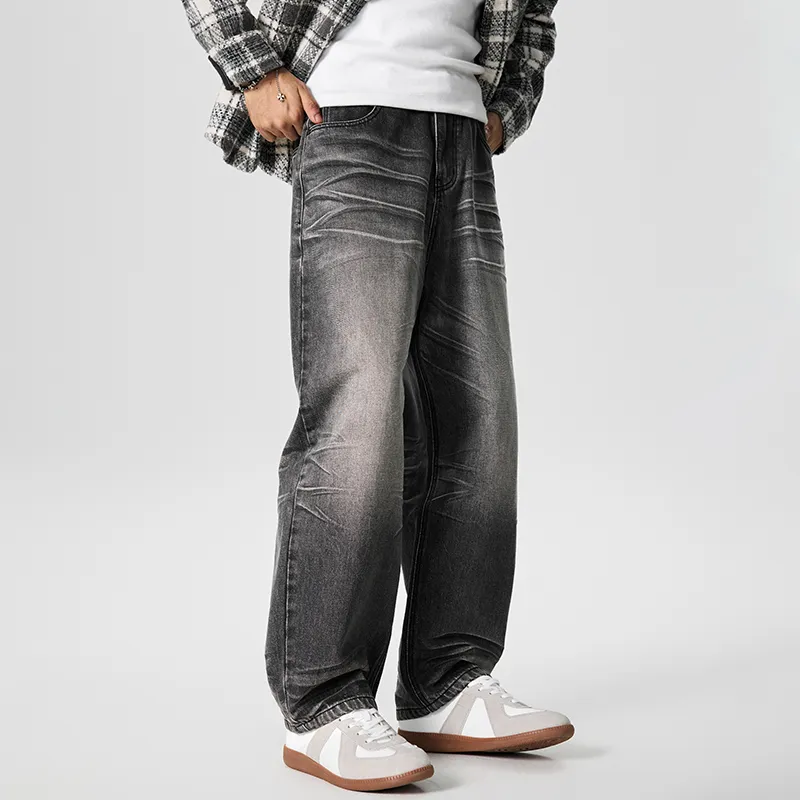 GTRG Jeans Unisex Gray-4