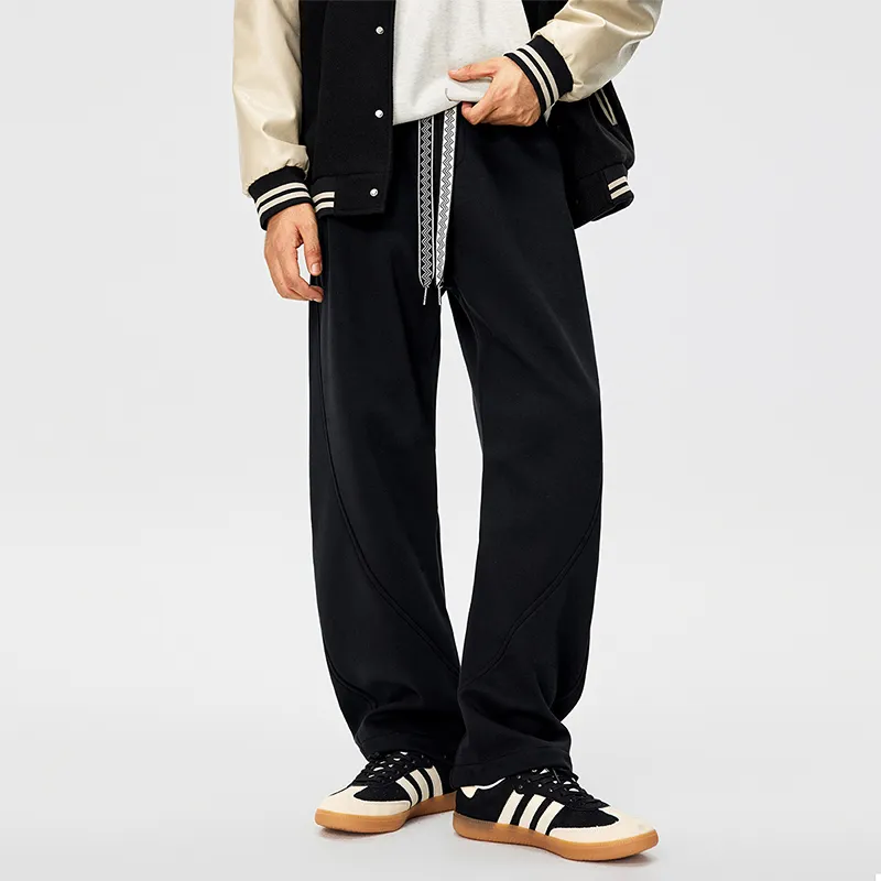 GTRG Casual Pants Unisex Cool Black-3