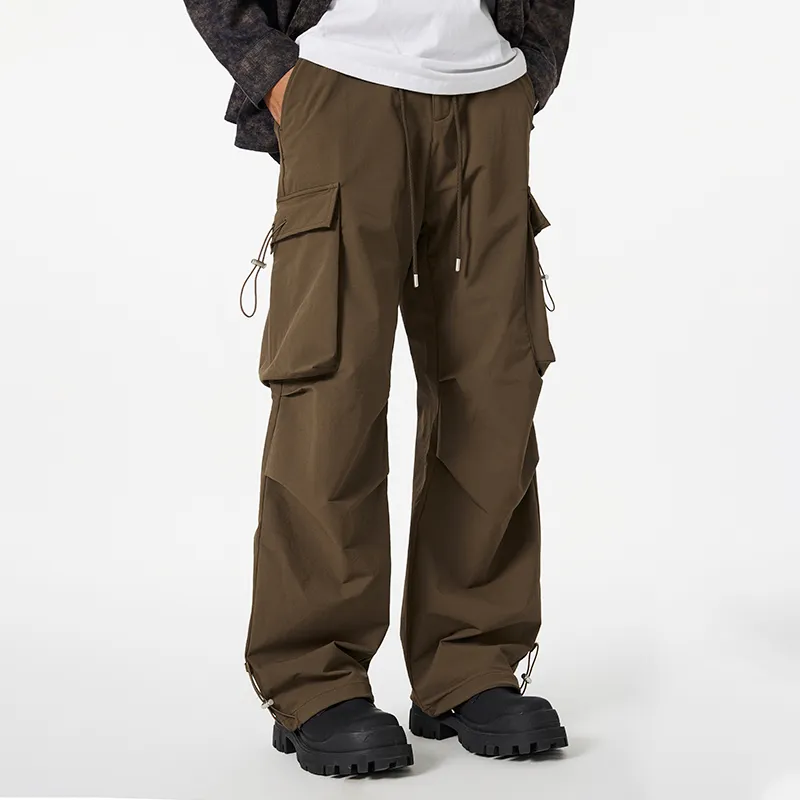 GTRG Cargo Pants Unisex Khaki-2