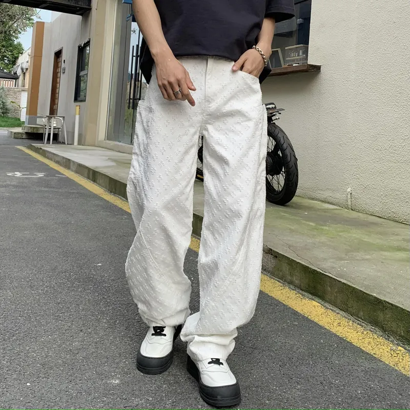 GTRG Jeans Unisex White-2