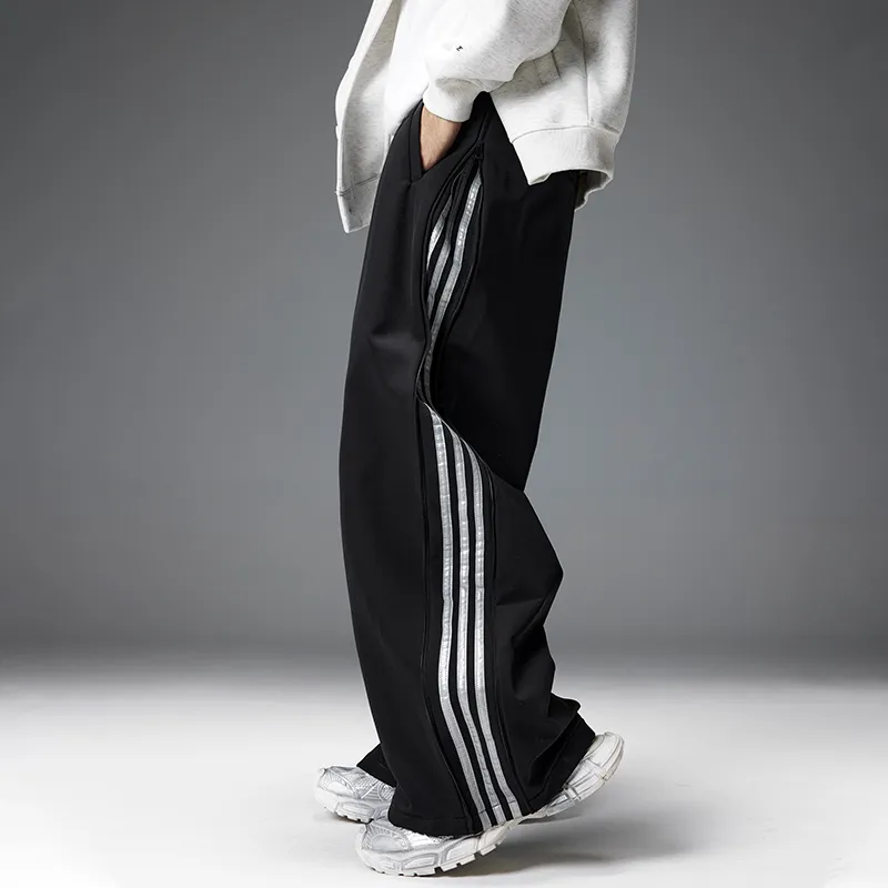 GTRG Casual Pants Unisex Black-4