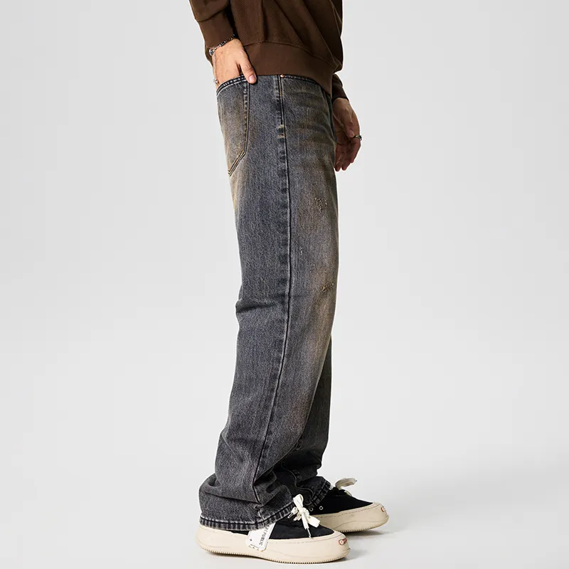 GTRG Jeans Unisex Vintage Blue-5
