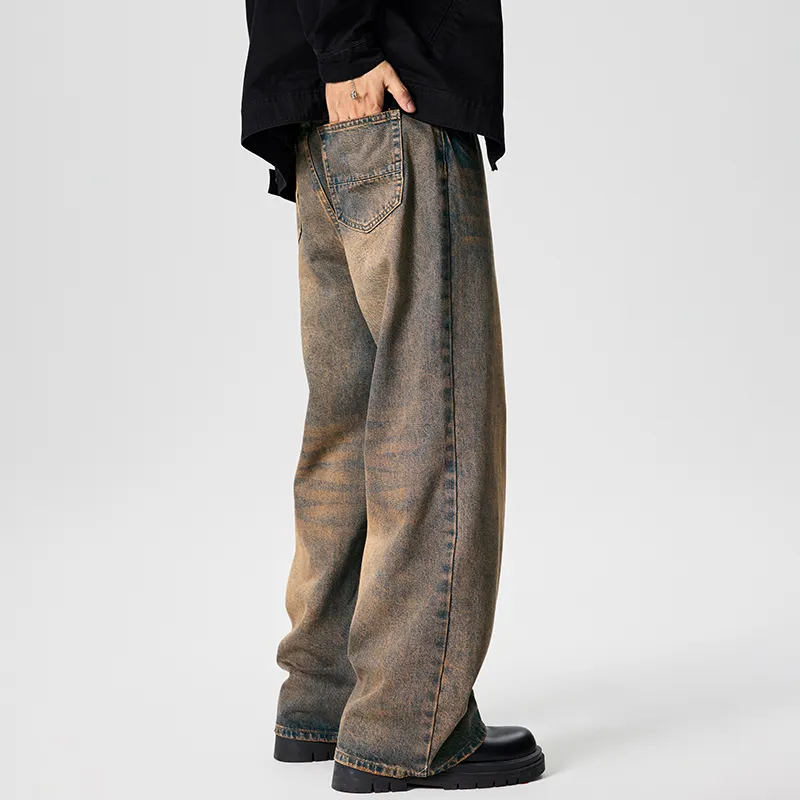GTRG Jeans Unisex Caramel Brown-6