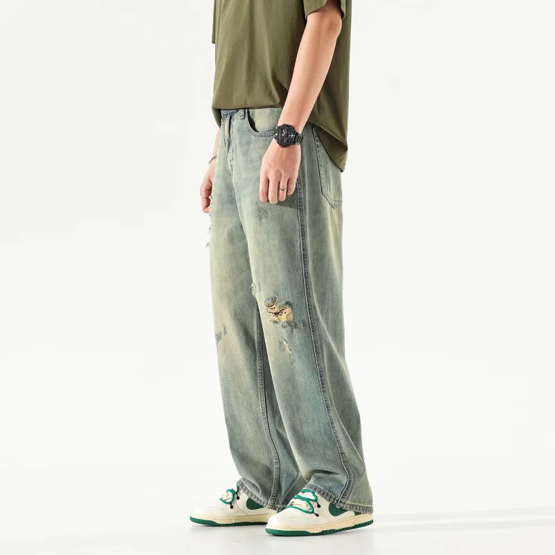 GTRG Jeans Men Yellow Mud-8