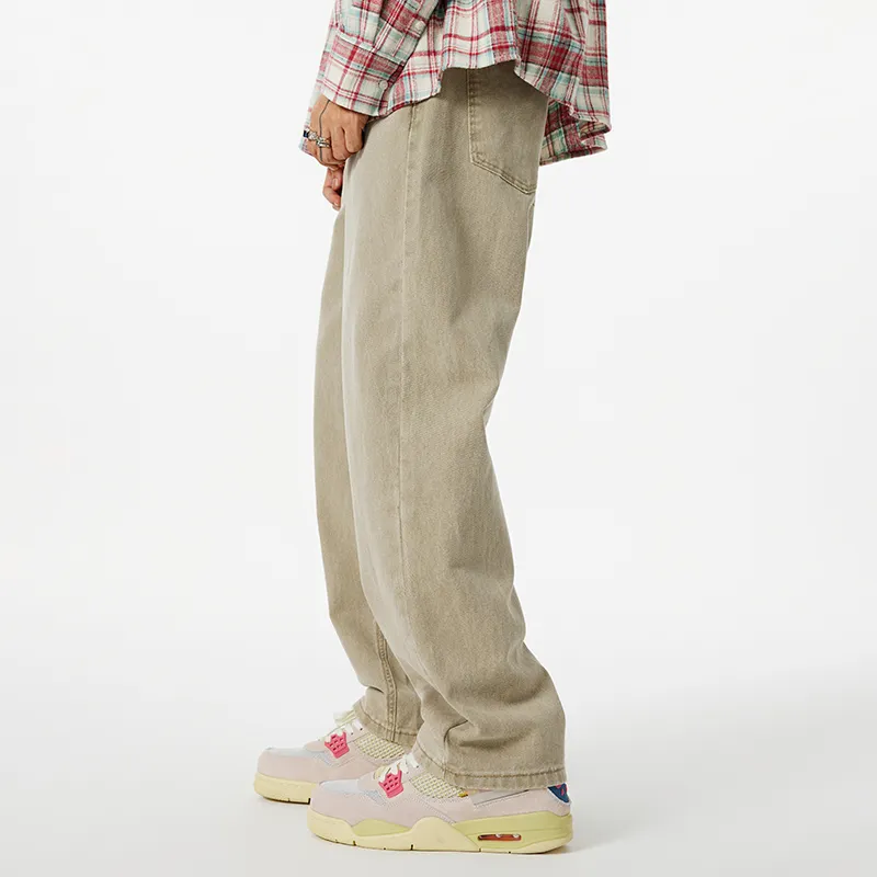 GTRG Jeans Unisex Khaki-5