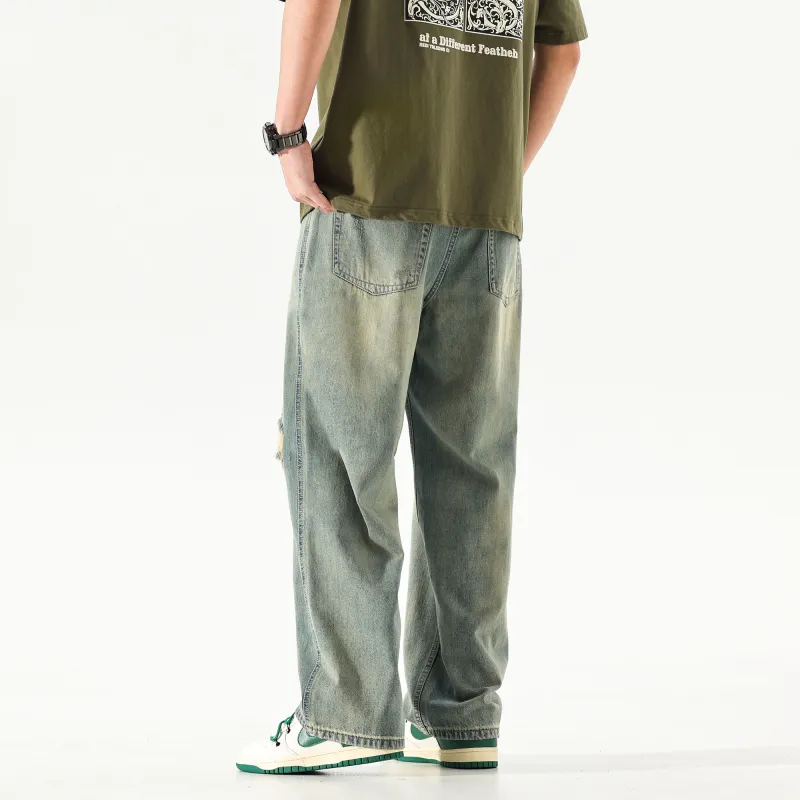 GTRG Jeans Men Yellow Mud-6