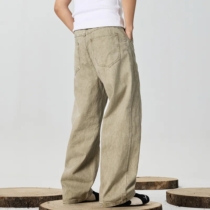 GTRG Jeans Unisex Khaki-5