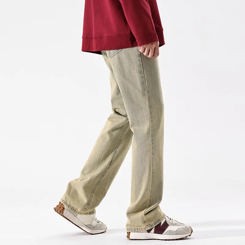 GTRG Jeans Unisex Yellow Mud-5