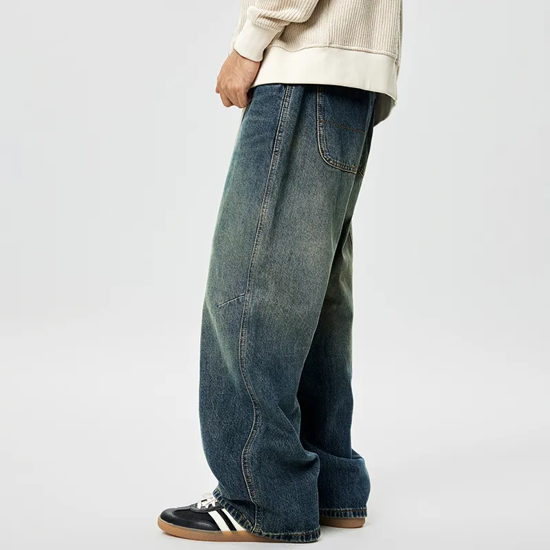 GTRG Jeans Unisex Vintage Blue-6