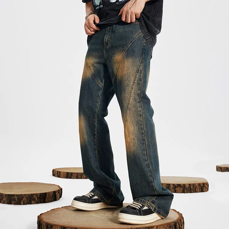 GTRG Jeans Unisex Dirty Mud Black-32