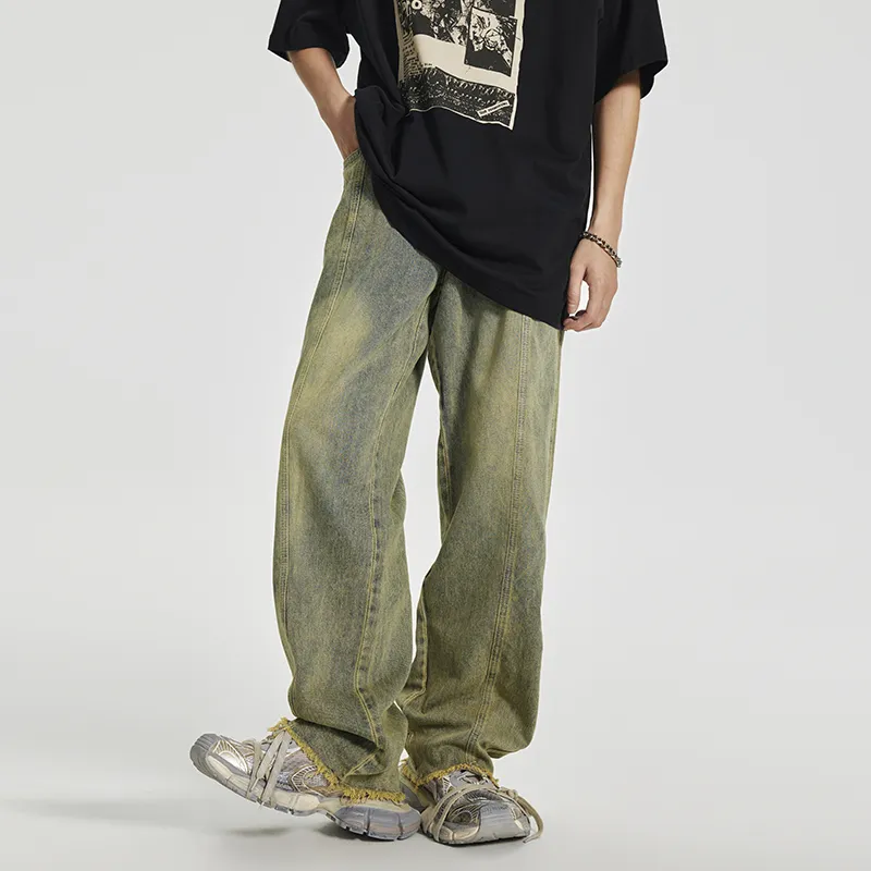 GTRG Jeans Unisex Aqua Ghost Green-4