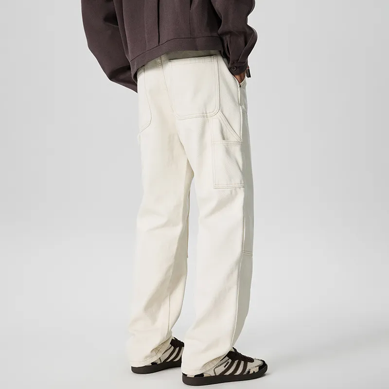GTRG Jeans Unisex White-4