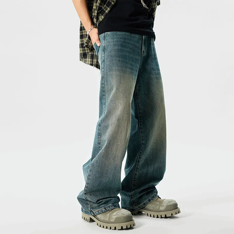 GTRG Jeans Unisex Vintage Green-4