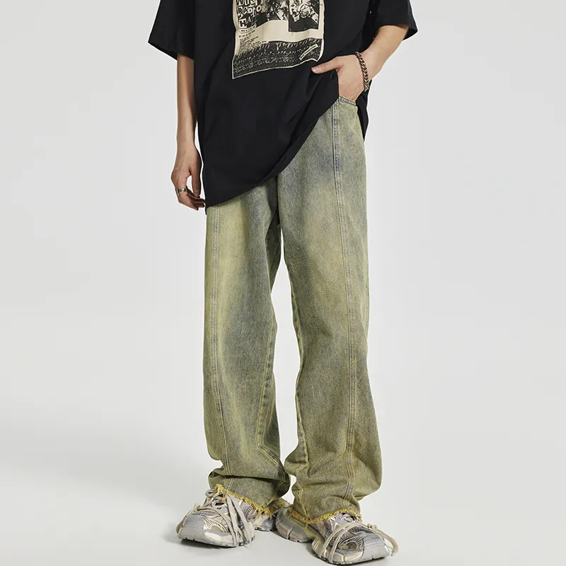 GTRG Jeans Unisex Aqua Ghost Green-5