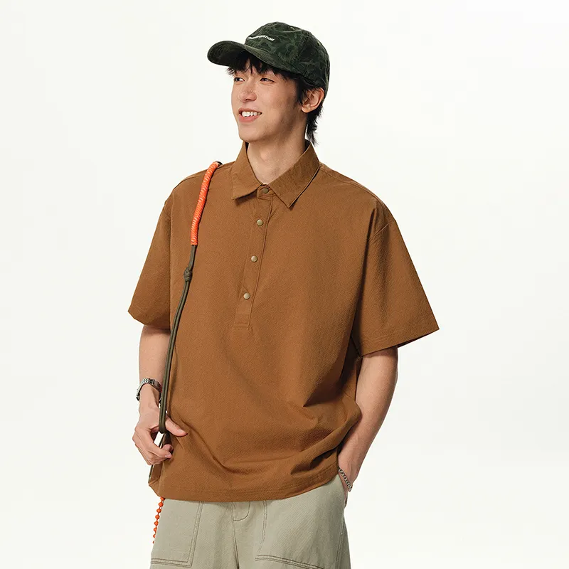 GTRG Polo Shirts Unisex Coffee-2