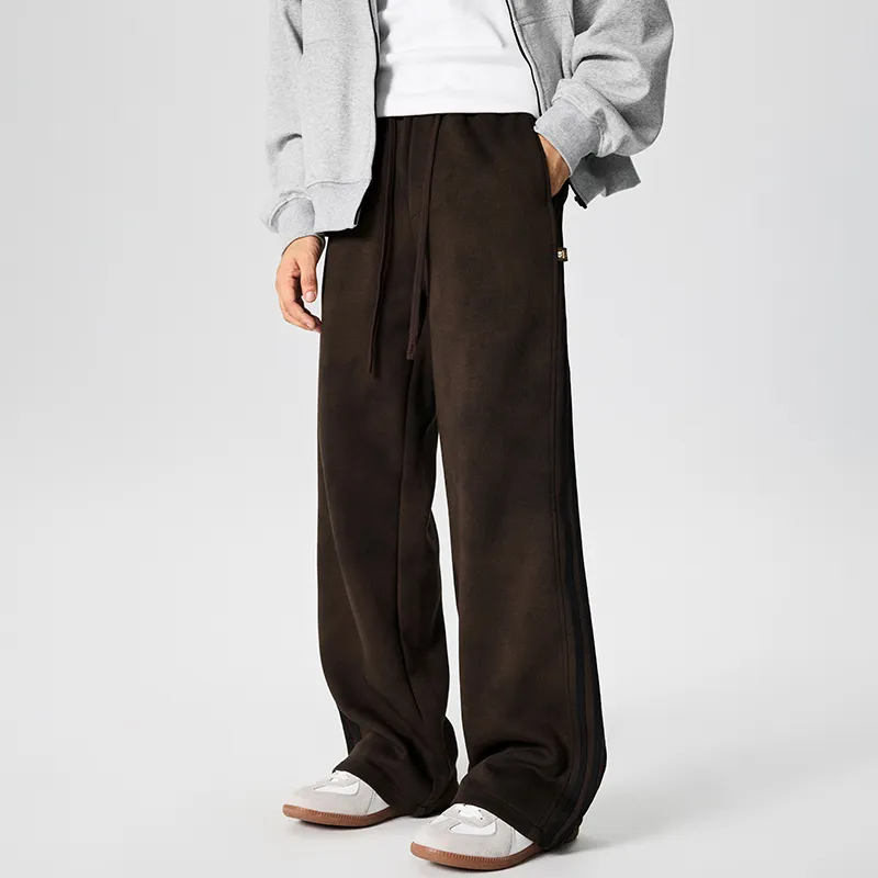 GTRG Casual Pants Unisex Dirty Coffee-3