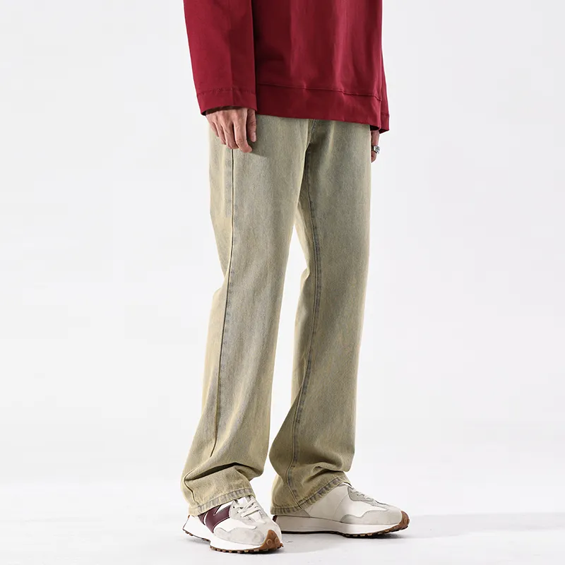 GTRG Jeans Unisex Yellow Mud-3