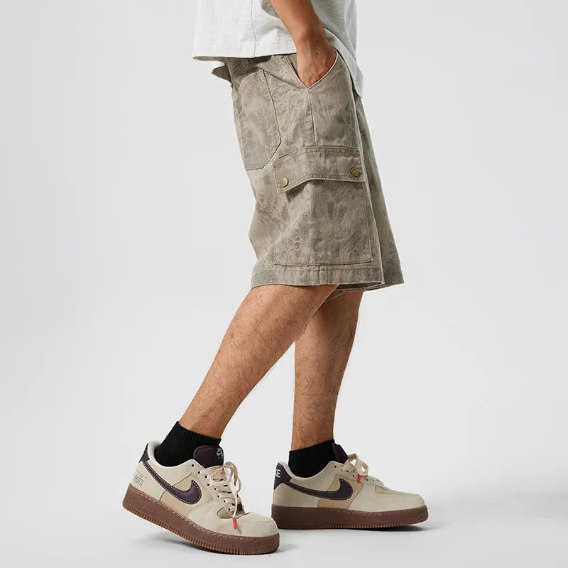 GTRG Casual Shorts Unisex Wasteland Yellow-4