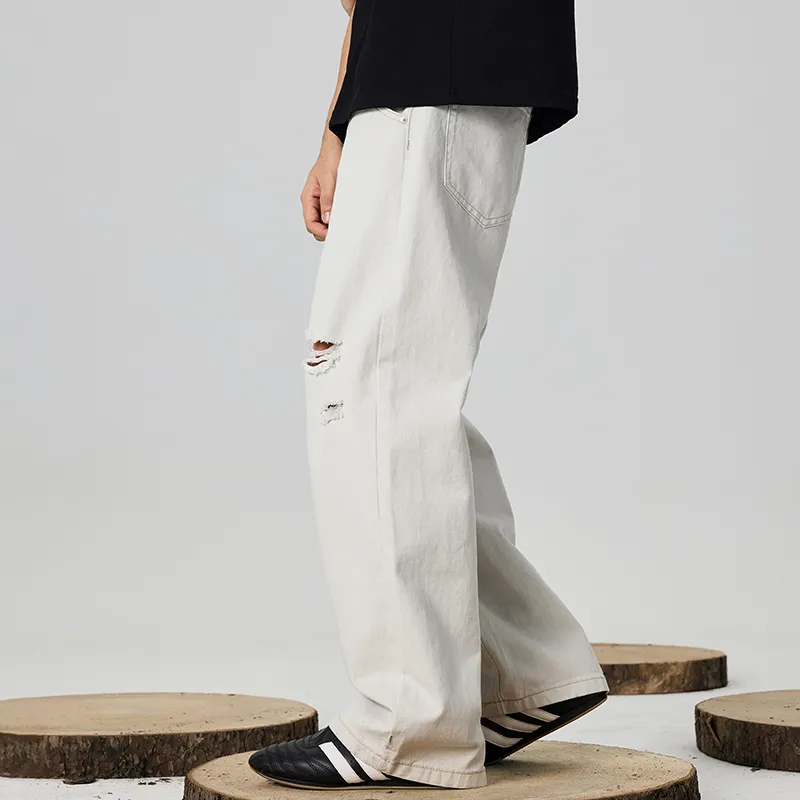 GTRG Jeans Unisex White-6
