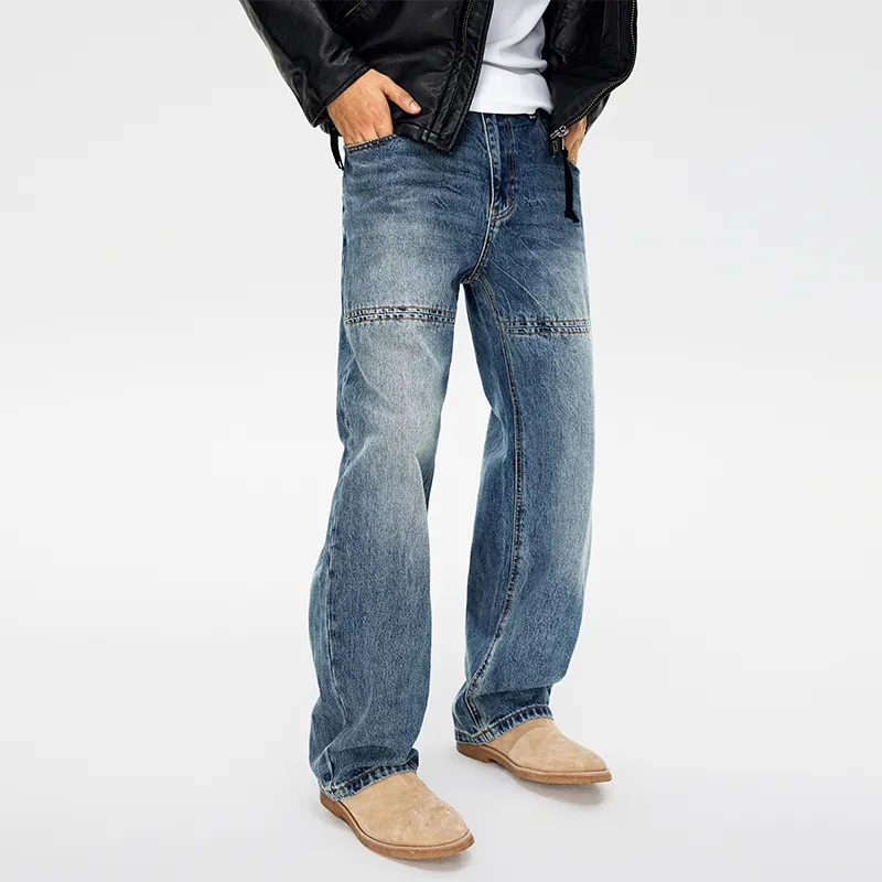 GTRG Jeans Unisex Medium Blue-8